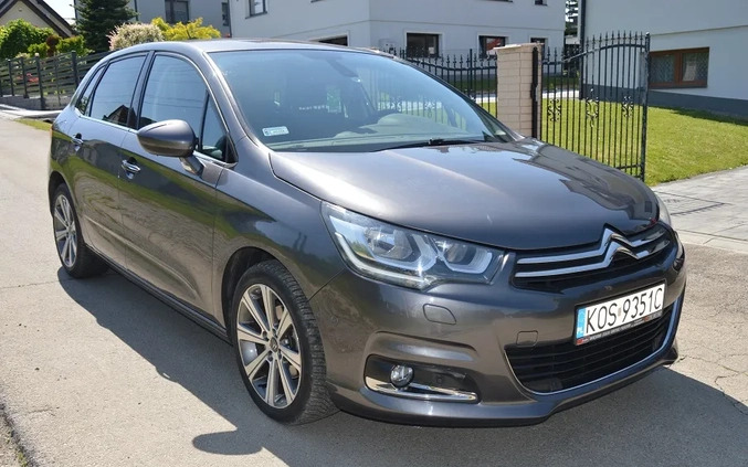 Citroen C4 cena 33900 przebieg: 71000, rok produkcji 2015 z Kęty małe 92